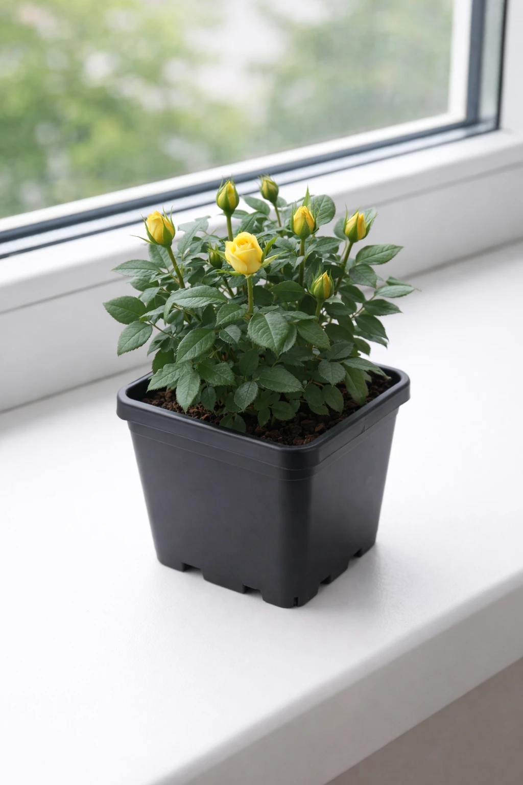 3 тиждень — кущ із закритими бутонами