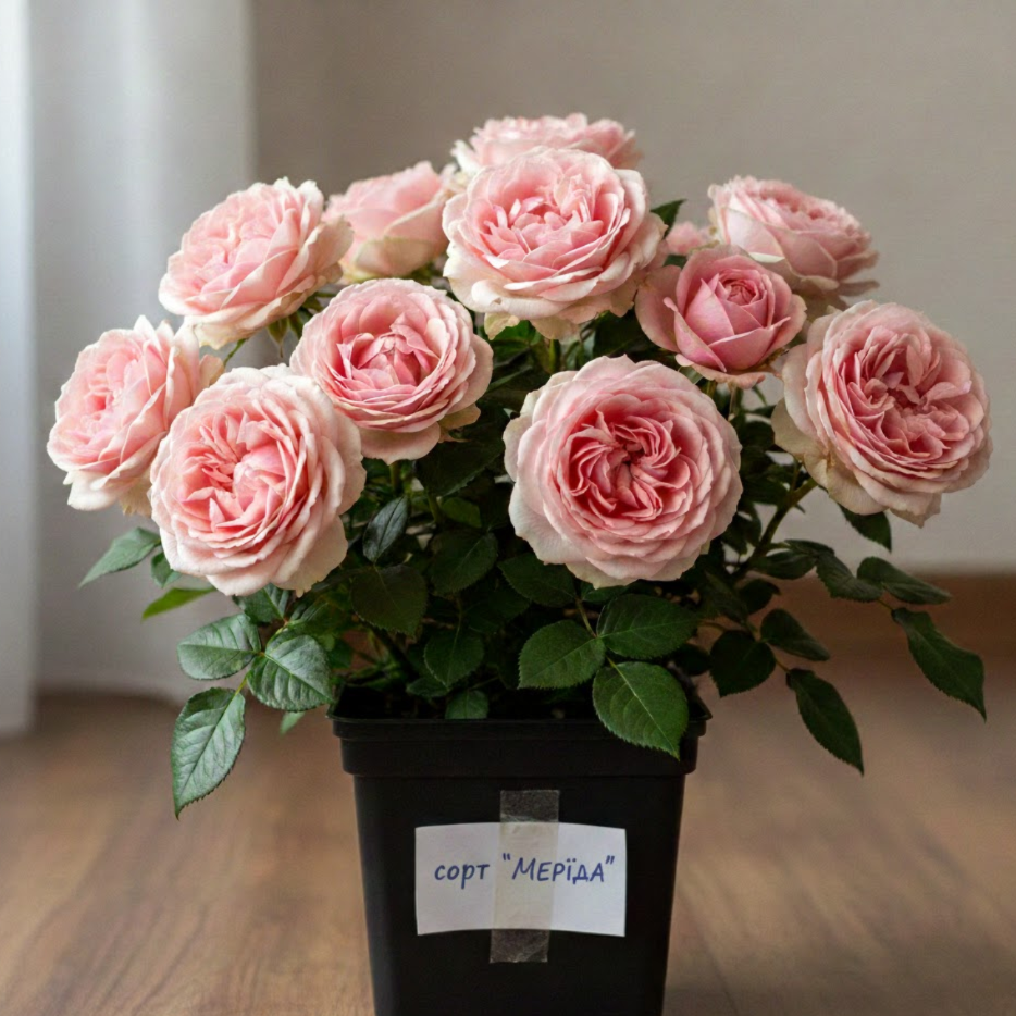 Троянда Меріда українська селекція