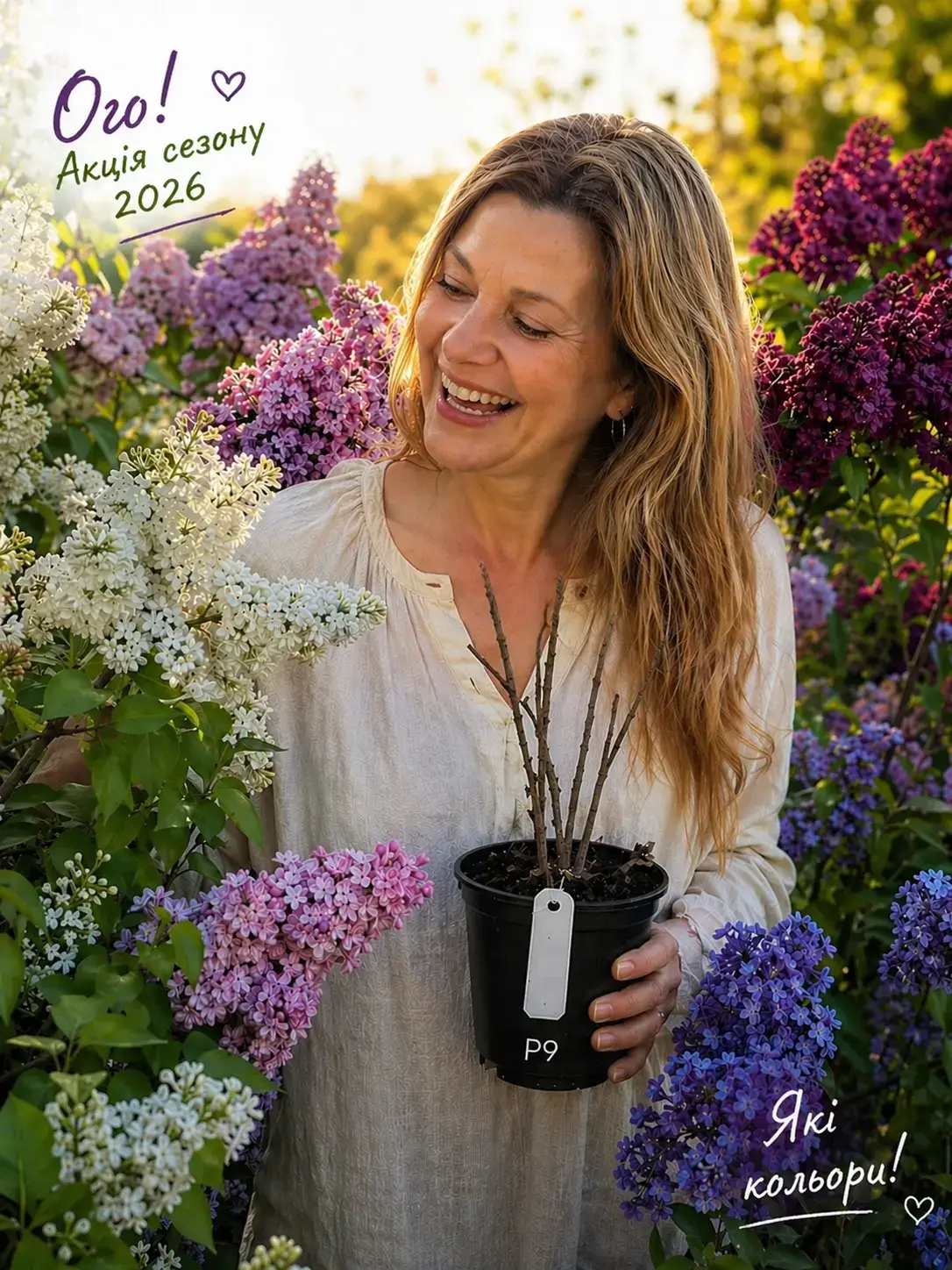 Бузок Аметист у горщику P9